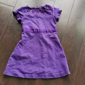 Us 3 purple dress